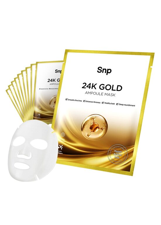 SNP Gold Collagen moisture ampoule mask