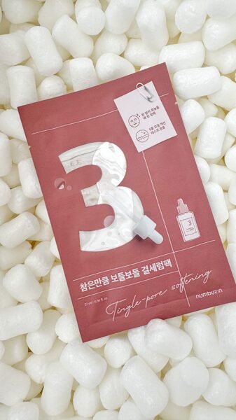  Numbuzin Tingle-pore softening sheet mask No.3
