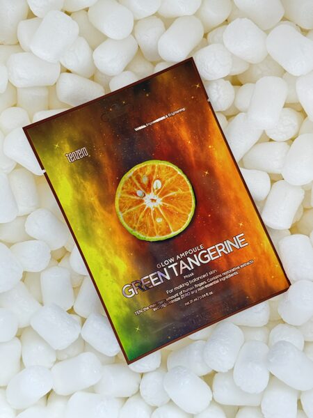 Tenzero Glow Ampoule Green Tangerine Mask 